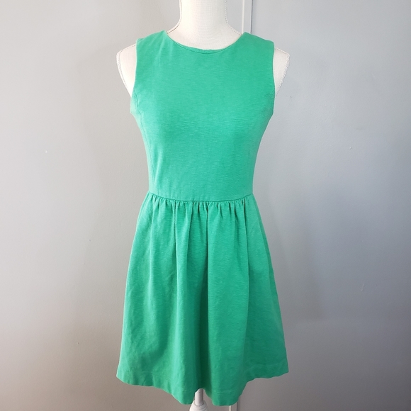 J. Crew Factory Dresses & Skirts - J. Crew Green Sleeveless Dress